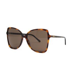 Jimmy Choo Sunglasses Women's Fede/S 086 Havana 59mm Brown Lens NEW